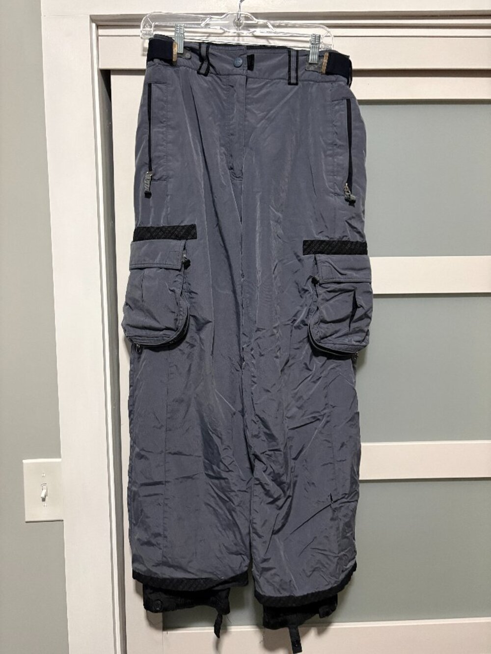 BONFIRE Gold Series Snowbaording Pants Twintec Gray blue 32x30 WL